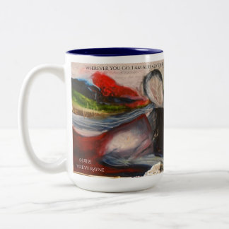 De Café Em Dois Tons Caneca MARCHA DA MÃE GRANDE "Me ame mas me deixe s