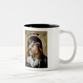 De Café Em Dois Tons Caneca mariana do ícone