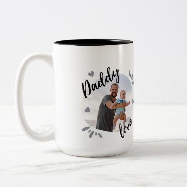De Café Em Dois Tons Caneca Meu Herói Você (Esquerda)