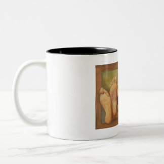 De Café Em Dois Tons Caneca Monafeetsa