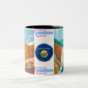 De Café Em Dois Tons Caneca Montana Explorer: Beba com Coragem Cênica