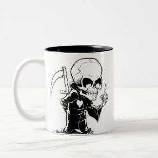 De Café Em Dois Tons Caneca Morte