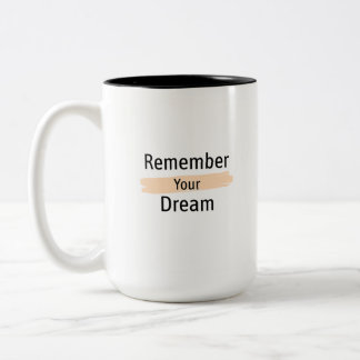 De Café Em Dois Tons Caneca Motivacional Duas Cores 'Lembre-se do Seu S