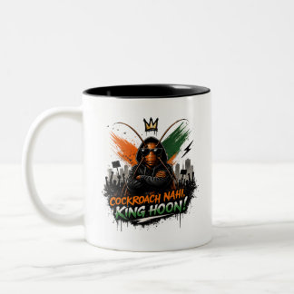 De Café Em Dois Tons Caneca Motivacional Rei Barata