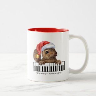 De Café Em Dois Tons Caneca Natal