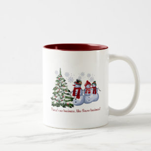 De Café Em Dois Tons Caneca Natal