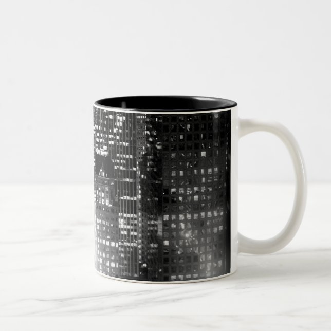 De Café Em Dois Tons caneca noturna (Direita)