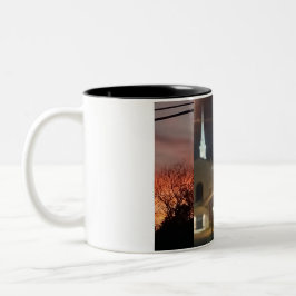 De Café Em Dois Tons Caneca Noturna Silenciosa