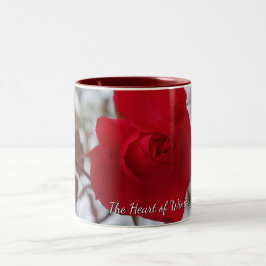 De Café Em Dois Tons Caneca O Coração do Inverno