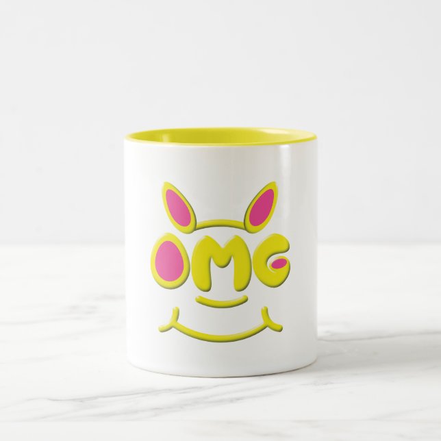 De Café Em Dois Tons Caneca OMG (Centro)