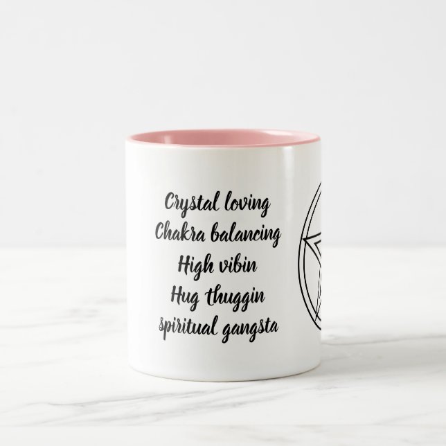 De Café Em Dois Tons caneca pagã (Centro)