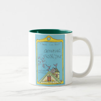 De Café Em Dois Tons Caneca para bebidas