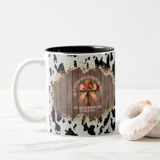 De Café Em Dois Tons Caneca para ela