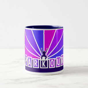 De Café Em Dois Tons caneca PARKOUR - escolha estilo e cor