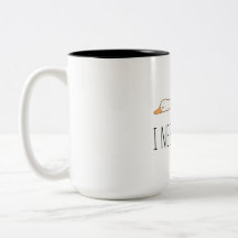 Caneca Pato Engraçado | "Eu Preciso da Mamãe" Pato