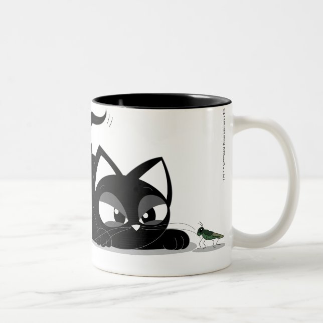 De Café Em Dois Tons Caneca Pequeno Gafanhoto (Direita)