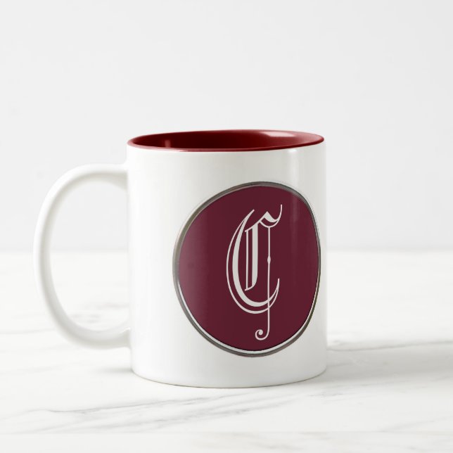 De Café Em Dois Tons Caneca personalizada das citações (Esquerda)