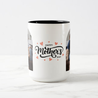 De Café Em Dois Tons Caneca personalizada do Dia das Mães com Foto