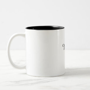 De Café Em Dois Tons Caneca Personalizada Esposa Estabelecida