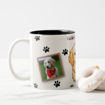Caneca Personalizada Mãe do Golden Retriever - Per