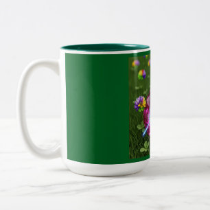 De Café Em Dois Tons Caneca Pluma Sussurro