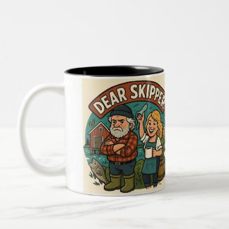 De Café Em Dois Tons Caneca Querido Skipper