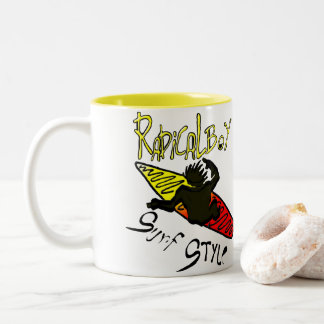 De Café Em Dois Tons Caneca Radical Boy® Surf Style