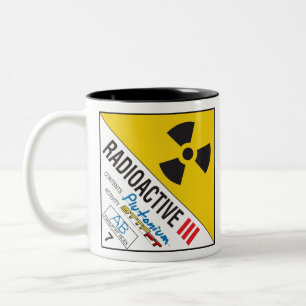 De Café Em Dois Tons Caneca Radioativa