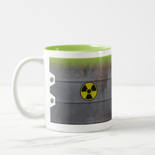 De Café Em Dois Tons Caneca Radioativa (Esquerda)