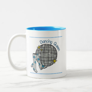 De Café Em Dois Tons Caneca Rainha da Dança