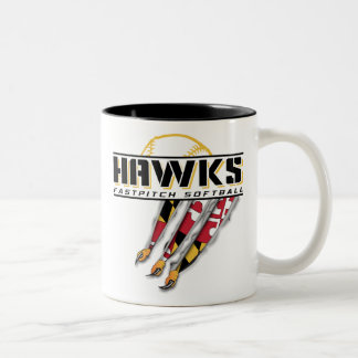 De Café Em Dois Tons Caneca - rasgada