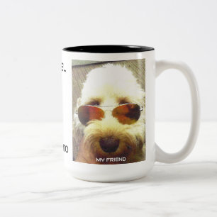 De Café Em Dois Tons Caneca REBEL duas cores, 450 ml