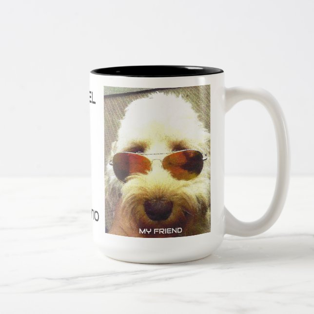 De Café Em Dois Tons Caneca REBEL duas cores, 450 ml (Direita)