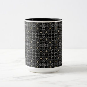 De Café Em Dois Tons Caneca Rei ou Rainha