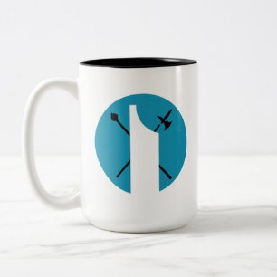De Café Em Dois Tons Caneca Reino Unido