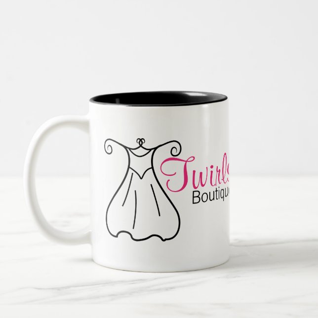 De Café Em Dois Tons Caneca relativa à promoção (Esquerda)