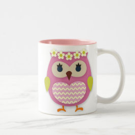 De Café Em Dois Tons Caneca Rosa