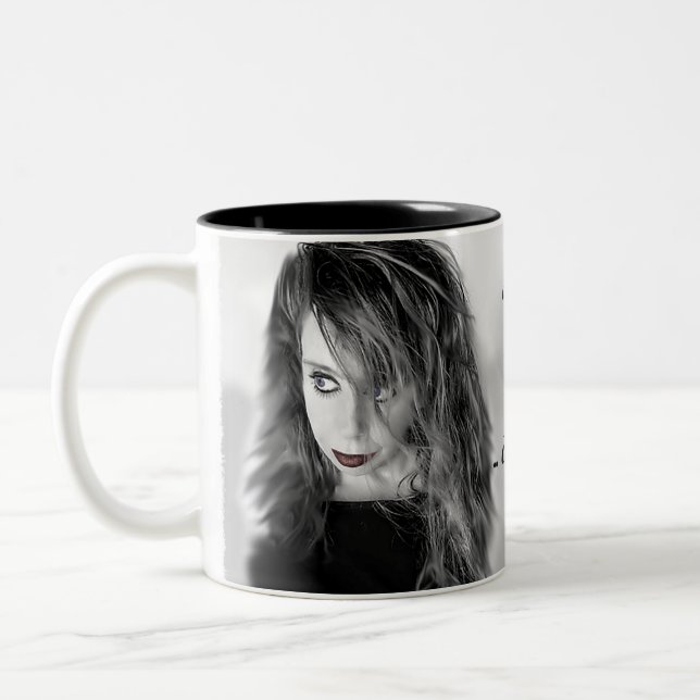 De Café Em Dois Tons Caneca Sasha George World (Esquerda)