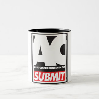 De Café Em Dois Tons Caneca satisfeita associada do 2-Tom