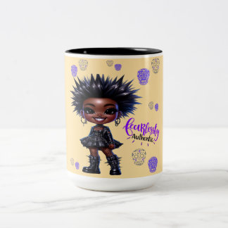 De Café Em Dois Tons Caneca Sem Fio