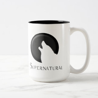 De Café Em Dois Tons Caneca sobrenatural