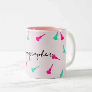De Café Em Dois Tons Caneca Sonographer