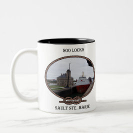 De Café Em Dois Tons Caneca Soo Locks
