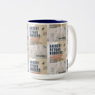 De Café Em Dois Tons Caneca Suborno Além Fronteiras
