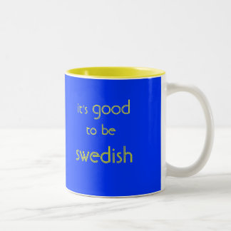 De Café Em Dois Tons Caneca sueco