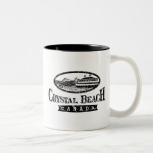 De Café Em Dois Tons Caneca superior