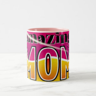 De Café Em Dois Tons Caneca surpreendente da mamã