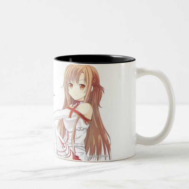 De Café Em Dois Tons Caneca Sword Art Oline (Direita)