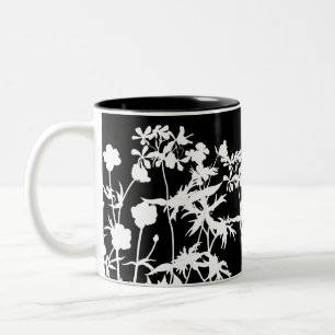 De Café Em Dois Tons Caneca Tangled dos Wildflowers