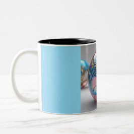 De Café Em Dois Tons Caneca Two Tone, 11oz (Mármore-8)